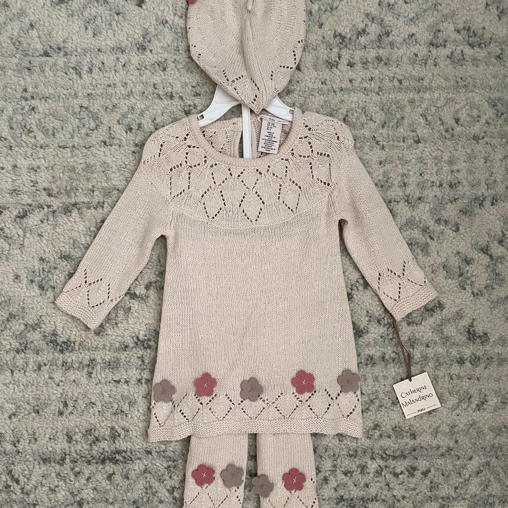 Sweater dress set